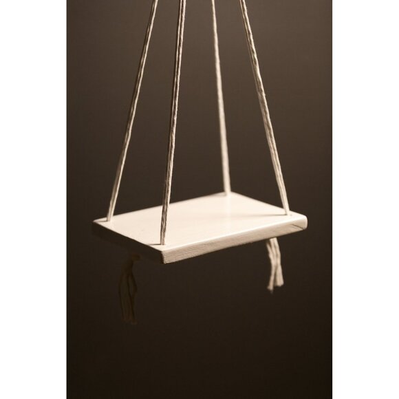 Macrame Shelf|Boho Wall Hanging Shelf|Handmade Home Decor|Boho dECOR(ID 577) - Picture 5 of 7